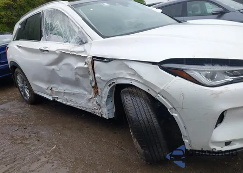 2023 Infiniti Qx50 Luxe z USA, uszkodzony, nr VIN 3PCAJ5BA5PF116908